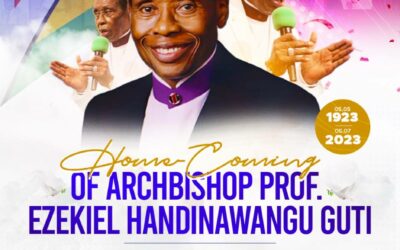 Zimbabwe Homecoming Celebration of Archbishop EH Guti